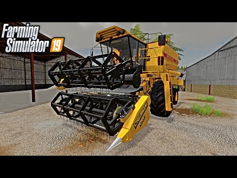 Crazy New Combine Header! | Somerset Farms | Farming Simulator 19