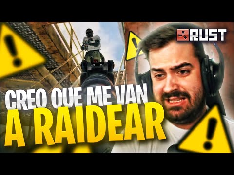 CREO QUE ME VAN A RAIDEAR!! 😥😥 l RUST Gameplay Español #3