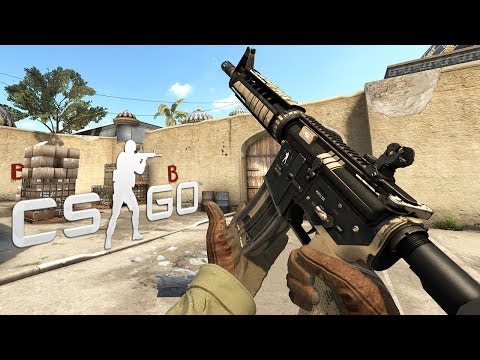 CS:GO – M4A4 | Desert-Strike Gameplay