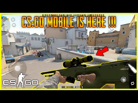 CS:GO MOBILE GAMEPLAY IS HERE WITH ICONIC MAPS | COUNTER STRIKE GLOBAL OFFENSIVE FOR MOBILE !!!😍👀🔥