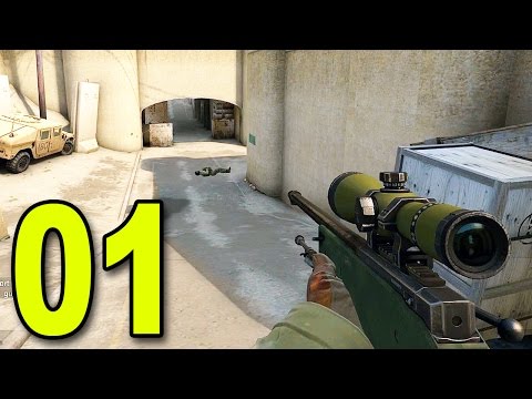 CS:GO – Part 1 – First Game (CounterStrike: Global Offensive Gameplay)
