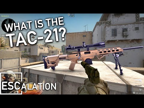 CS:GO's Mystery Sniper – The TAC21 – Cut Content Of Counter-Strike #35