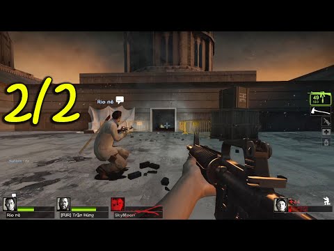 cuộc tháo chạy khỏi thành phố Zombie Barcelona – Left 4 Dead 2