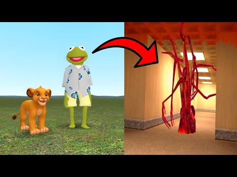 CURSED BACKROOMS CREATURES (DISTURBING) – Garry's Mod Sandbox