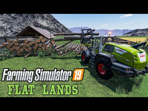 Cutting Down The Fully Grown Flat Lands Forest  – Farming Simulator 19 Timelapse