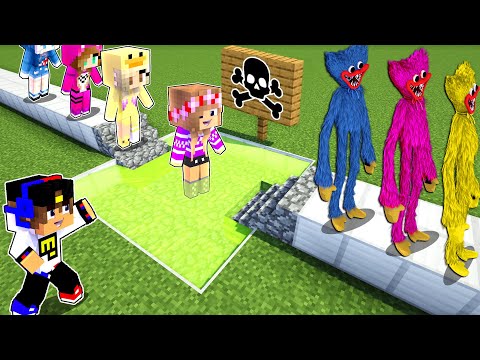 КАК СОЗДАТЬ РАДУЖНОГО ХАГГИ ВАГГИ Poppy Playtime в МАЙНКРАФТ ! ДЕВУШКА ВИДЕО ТРОЛЛИНГ MINECRAFT