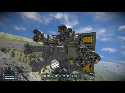 Крутилочный апофеоз. Space engineers.