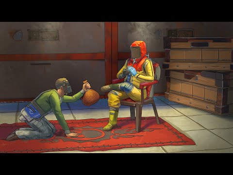 Отжимаю бизнес у кланов. Ящик ракет на классике Rust/Раст