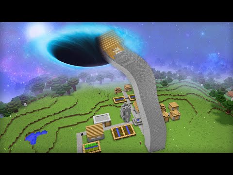 САМЫЙ ВЫСОКИЙ ДОМ ПРОТИВ ЧЁРНОЙ ДЫРЫ В МАЙНКРАФТ 100% ТРОЛЛИНГ ЛОВУШКА MINECRAFT КОМПОТ