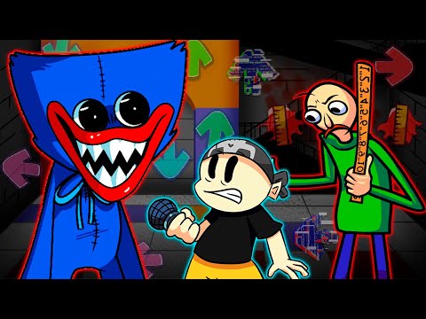 ХАГГИ ВАГГИ ПРОТИВ ВИТТИ ► Friday Night Funkin' vs. Huggy Wuggy vs. Baldi