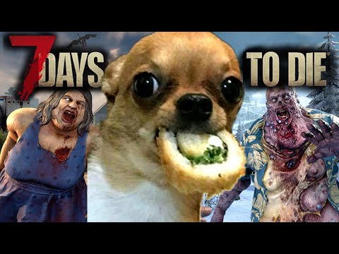 Я "случайно" снёс небоскрёб в 7 Days To Die
