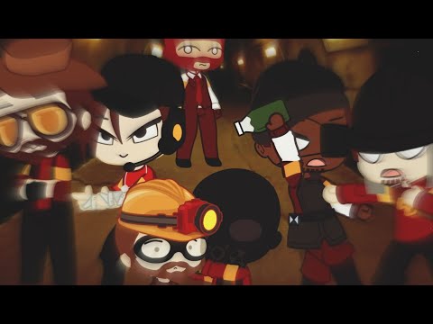 Daily routine of team fortress 2 characters || gacha club idea