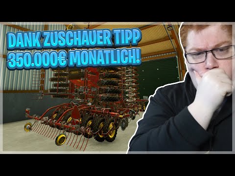 DANK TIPP eines ZUSCHAUERS 350000€ PRO MONAT in Landwirtschafts Simulator 22