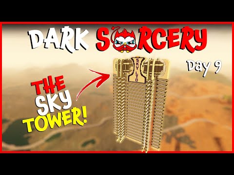 DARK SORCERY Day 9 | "The Sky LTD" | 7 Days to Die Alpha 19 Darkness Falls + Sorcery Mods
