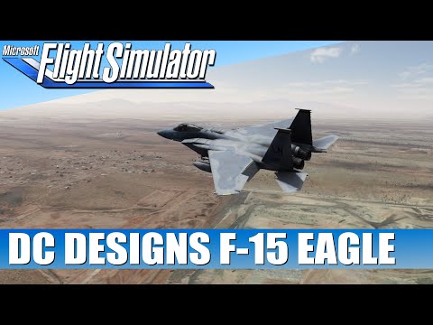 DC Designs F-15 EAGLE ★ Microsoft FLIGHT SIMULATOR