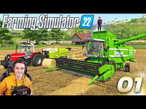 Début de  L'AVENTURE sur FARMING SIMULATOR 22 ! Carrière Suivie #1