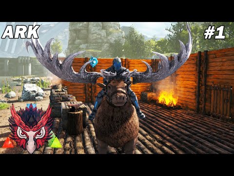 Début d'une grande aventure en Cluster sur Ark  ! Ark Survival Evolved Ep1 S2