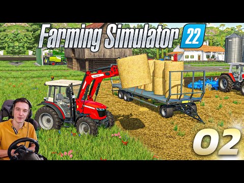 DÉJA UN NOUVEAU TRACTEUR ! Farming Simulator 22 | Carrière Suivie #2