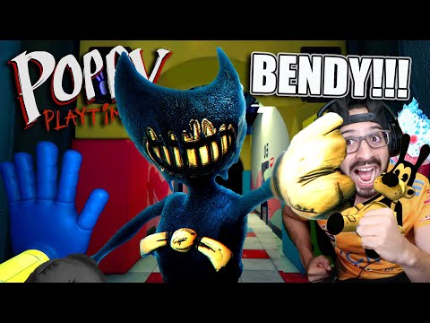 DESBLOQUEO a BENDY en Poppy Playtime | Tengo el Peluche de Huggy Wuggy | Juegos Luky