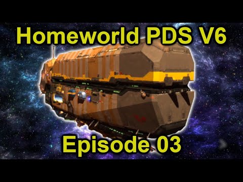 Destroying the Vaygr Shipyard and Carriers! Homeworld 2 PDS V6 Mod | Episode 3