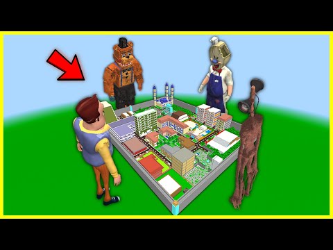 DEV YARATIKLAR, ŞEHRİ İSTİLA EDİYOR! 😱 – Minecraft