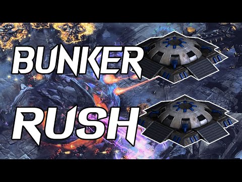 DIAMENTOWY POZIOM, czyli BUNKER RUSH w Starcraft 2