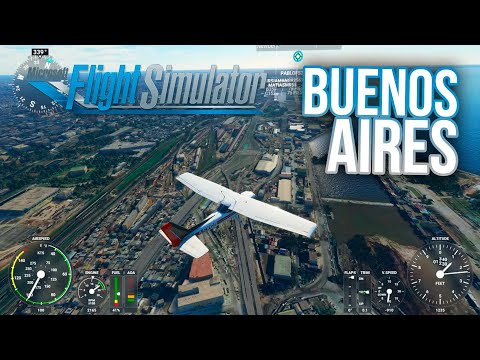 ✈️Volando por Capital Buenos Aires | Microsoft Flight Simulator 2020 ✈️