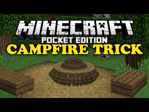 ✔ Campfire Trick – Minecraft PE