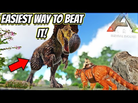 EASIEST WAY TO KILL THE DODOREX FOR CHIBIS AND FEAR EVOLVED 5!! || Ark Survival Evolved