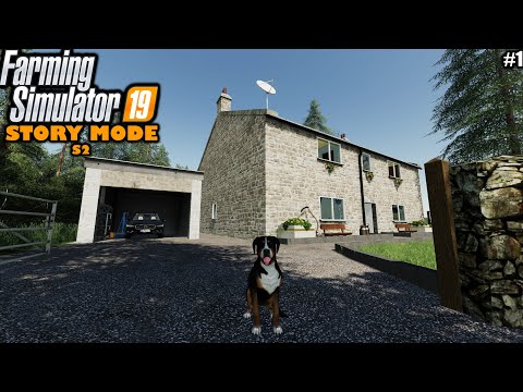 'EEN NIEUW LEVEN BEGINNEN!' Farming Simulator 19 Story mode S2 #1
