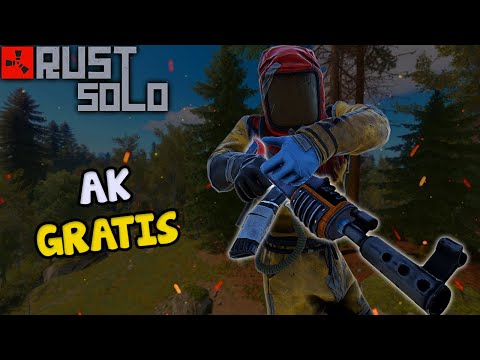 EL AK MÁS FÁCIL EN MIS 5000 HORAS | Rust Solo Español