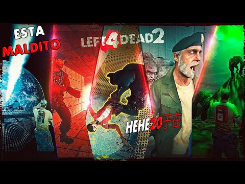 El Mapa Chino Imposible De Terminar | El Juego De Las 20 Pruebas | HEHE20终于在 | L4D2