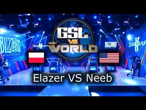 Elazer VS Neeb – GSL vs the World 2019 – polski komentarz