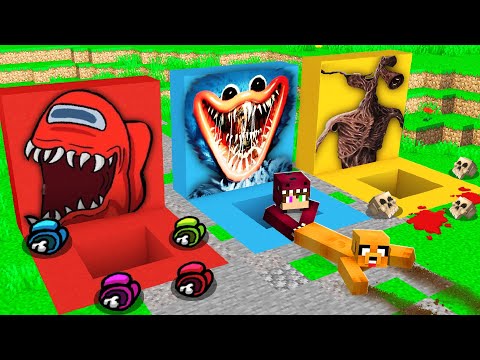 ELIGE EL TÚNEL CORRECTO 😨 MINECRAFT ROLEPLAY
