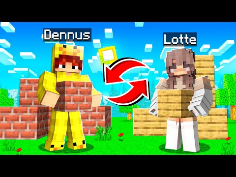 ELKE 5 Minuten RUILEN Van BOUWWERK! (Minecraft)