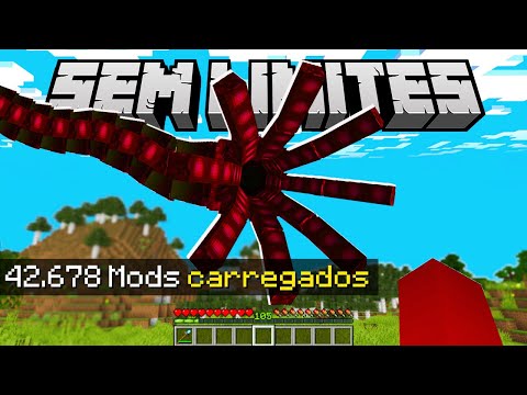 então eu baixei TODOS OS MODS do minecraft – Sem Limites 01