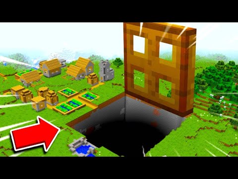 então eu ESCONDI 100 PLAYERS embaixo do PLANETA no MINECRAFT