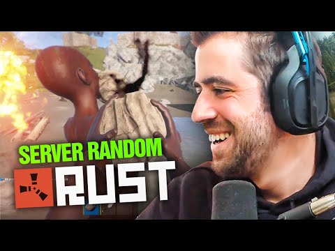 ENTRO EN UN SERVER RANDOM DE RUST Y CONOZCO A GENTE CALVA