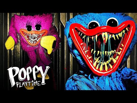ESCAPA de la FABRICA de JUGUETES del HUGGY WUGGY 😱💀 Poppy Playtime MOMENTOS DIVERTIDOS