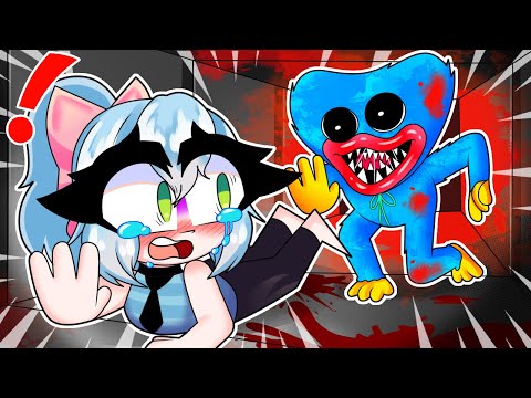 ¡ESCAPA DEL MONSTRUO HUGGY WUGGY! 😱 EN LA FABRICA DE JUGUETES! 😭💥 | SrtaCatana POPPY PLAYTIME #1
