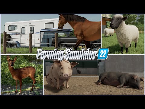 EVERYTHING WE KNOW ABOUT ANIMALS IN FARMING SIMULATOR 22!
