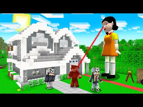 EVİME SQUİD GAME GELDİ 😱 – Minecraft
