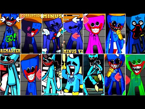 Evolution FNF V.S. HUGGY WUGGY FULL HORROR GAME [OG, HD, REMASTER, MINUS, PURPLE, CORRUPTION] [HARD]