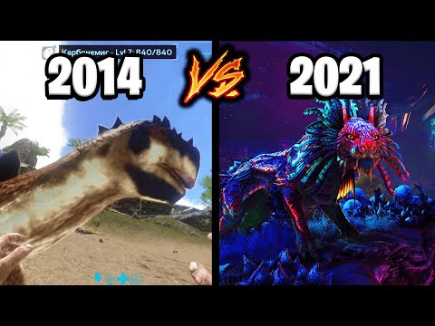 Evolution of Ark: Survival Evolved – From 2014 to 2021