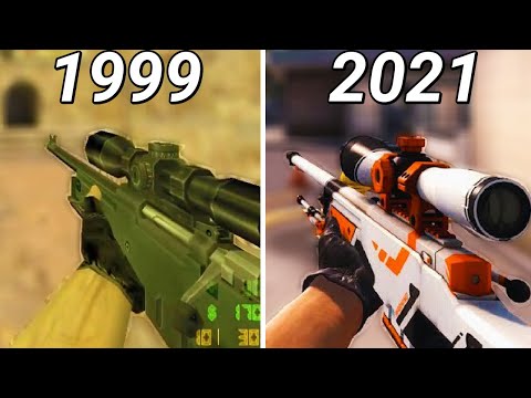 Evolution of AWP 1999-2021 Counter-Strike Evolution