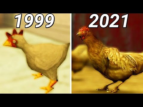 Evolution of Chicken from Counter-Strike 1999-2021