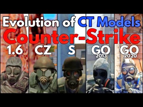 Evolution of Counter Terrorists in Counter-Strike Games 4K 60FPS