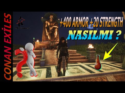 🔴 Conan Exiles- +400 ARMOR +20 STRENGTH VEREN METHOD !! /2021