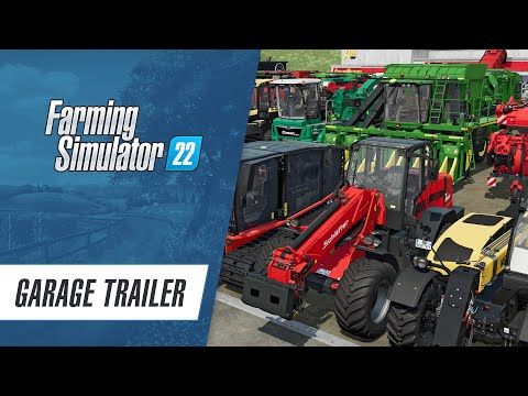 🚜 Machines of Farming Simulator 22: Garage Trailer