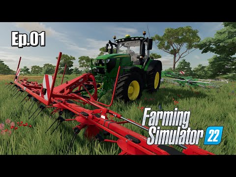 🚜FARMING SIMULATOR 22 – Ep01: Primer día en nuestra granja francesa | GAMEPLAY ESPAÑOL